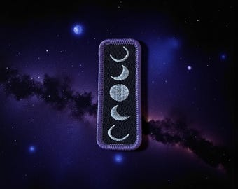 BTS Iron-on / Sew-on Patch - Moon phases