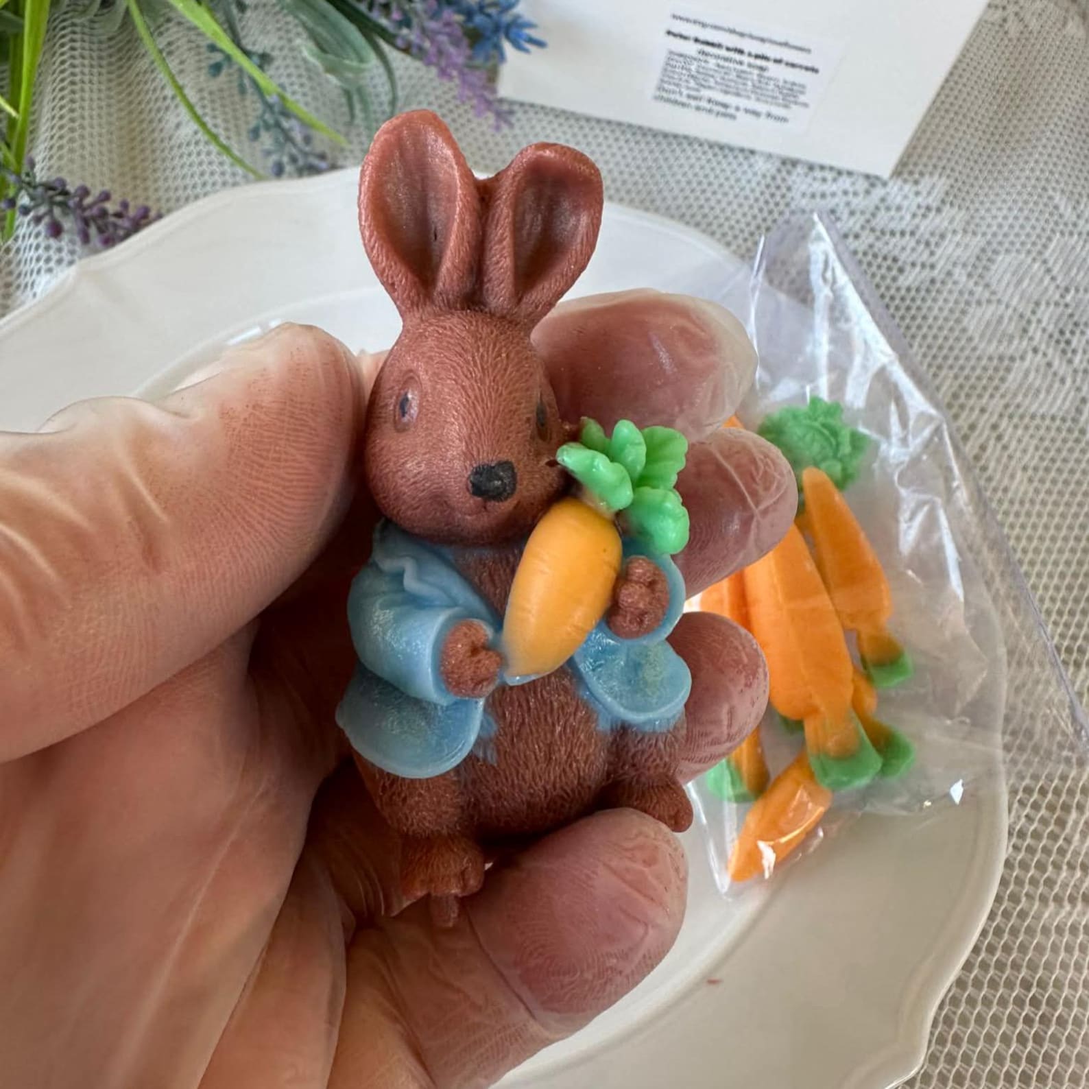 bunny soap