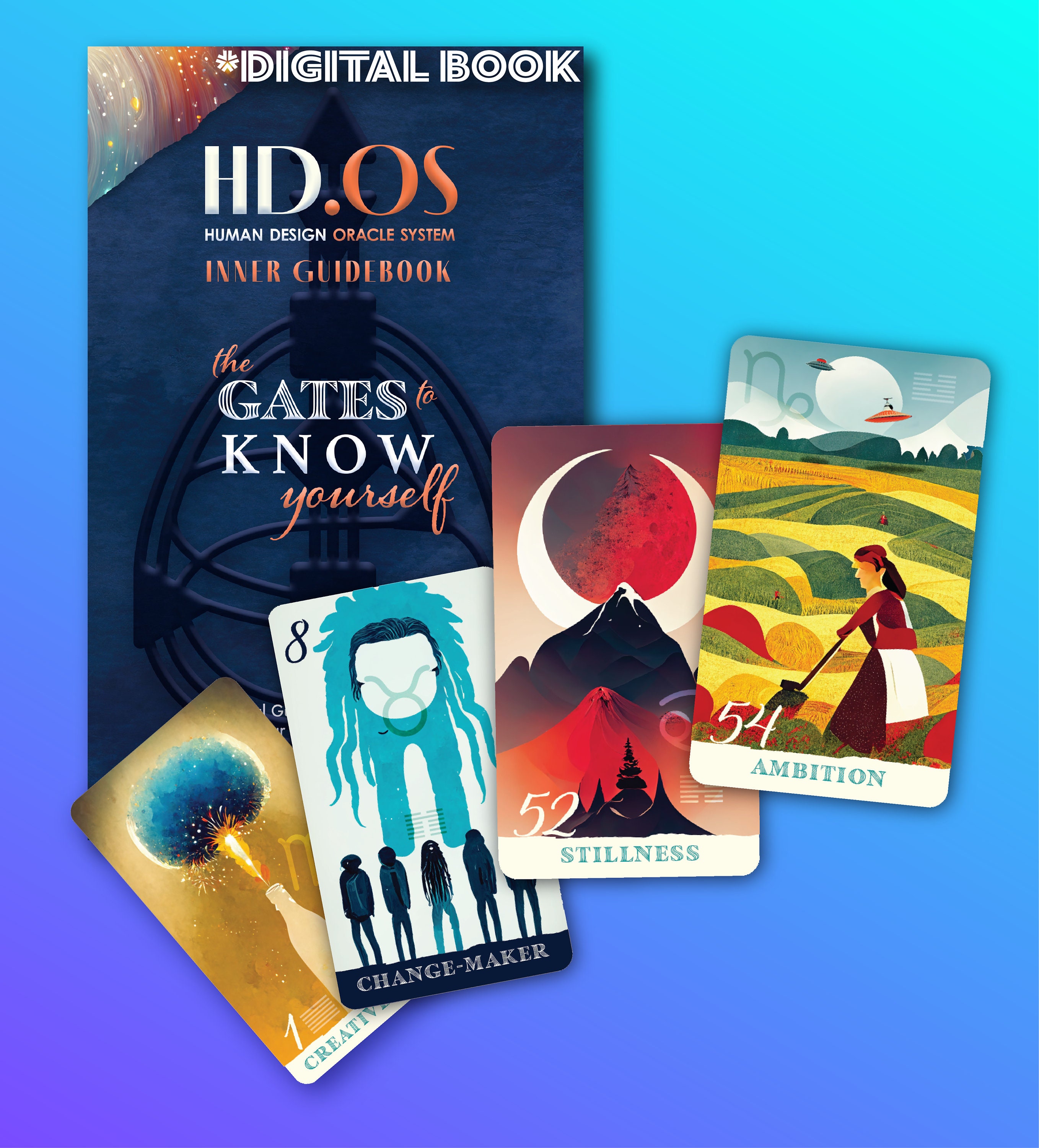 The Human Design Oracle System Card Deck: HD.OS - Intuitive Human