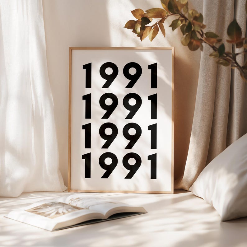 1991 Vintage Birthday Shirt - "Aged To Perfection" 34th Birthday Gift For Men & Women