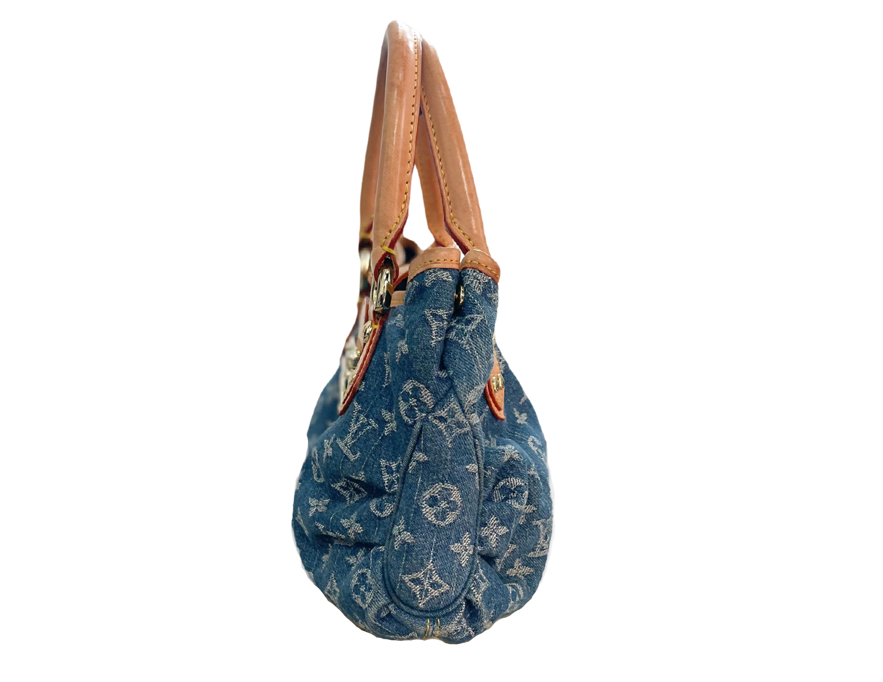 Louis Vuitton - Pleaty Monogram Denim Bag