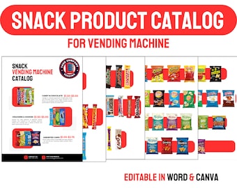 Snack Vending Catalog | Vending Machine | Snack Products