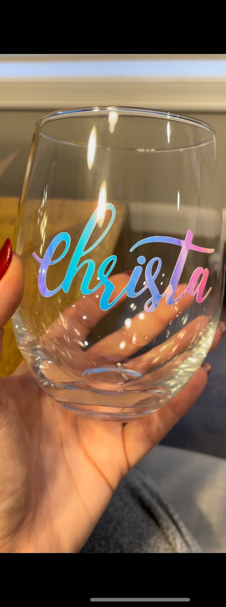 CUSTOM Personalized Vinyl Name Decals for Tumblers Bridal Etsy