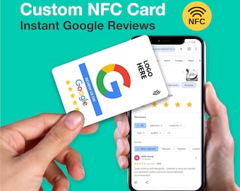 Contactloze NFC Google-recensiekaarten, persoonlijk ontwerp, PVC-feedbackkaarten, aangepast visitekaartje, bedrukte kaarten, visitekaartje bellen