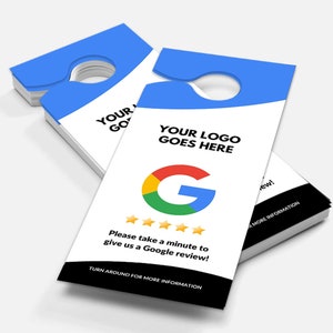Google Bewertung QR Code Aufhänger, Autospiegel Aufhänger, Bewerten Sie uns bei Google, Feedback Karte, Individuell gedruckte Google Bewertung Bewertung
