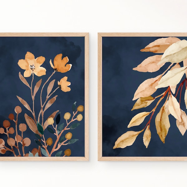 Neutral Wall Art Set of 2 Etsy