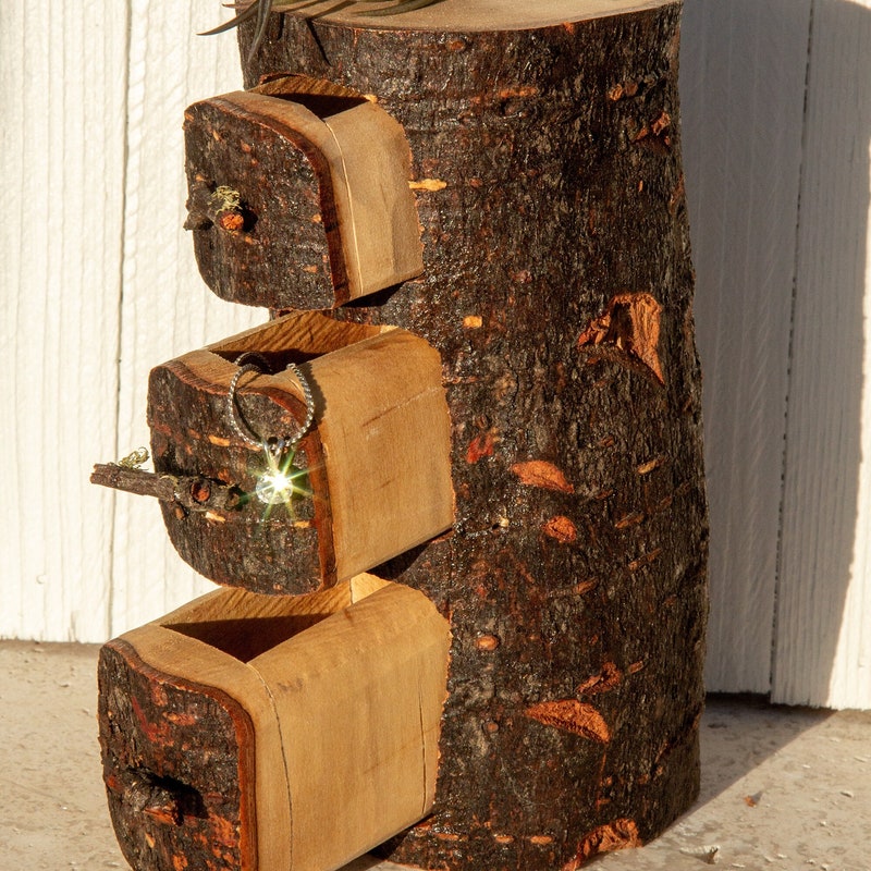Rustic Wood Box - Etsy