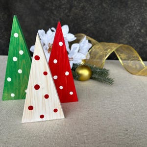 Wooden Tree Set, Christmas Trees, Tree shelf sitters, Tree Decor, Rustic Christmas Gift!