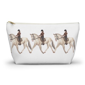 Horse bag, Horse girl Bag, Dressage Accessories, Equestrian Bag, Hunter Jumper, Gift for Horse Lover, Horse riding
