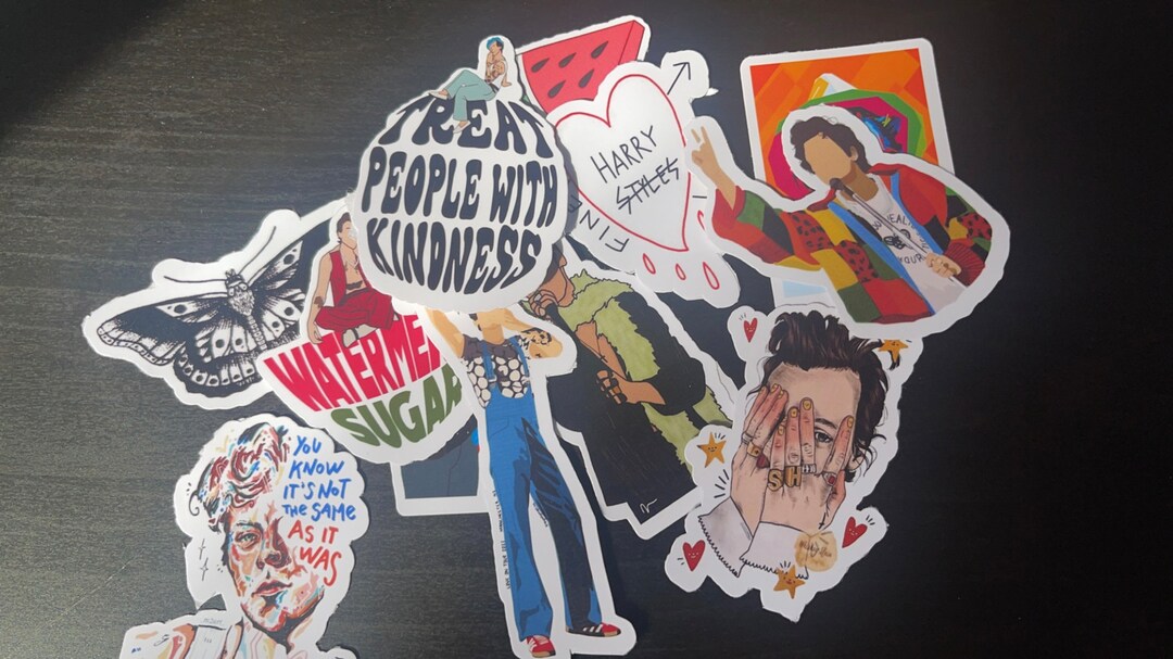 Harry Styles Stickers Etsy
