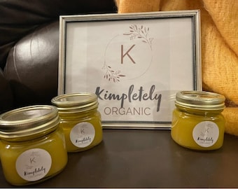 Organic sugar scrub