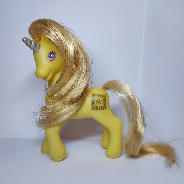 Golden Glow - My Little Pony - g2 - zeldzame vintage hasbro mlp