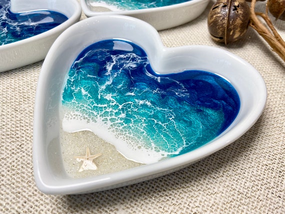 Marble Heart Ring Dish – My Sister's Cottage