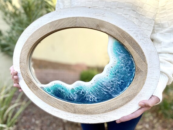 Ocean wall mirror