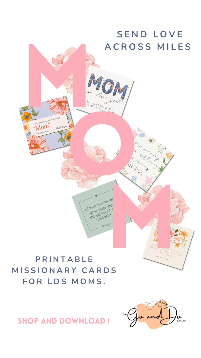 LDS Missionary Birthday Card From Family: Printable Birthday Letter ...
