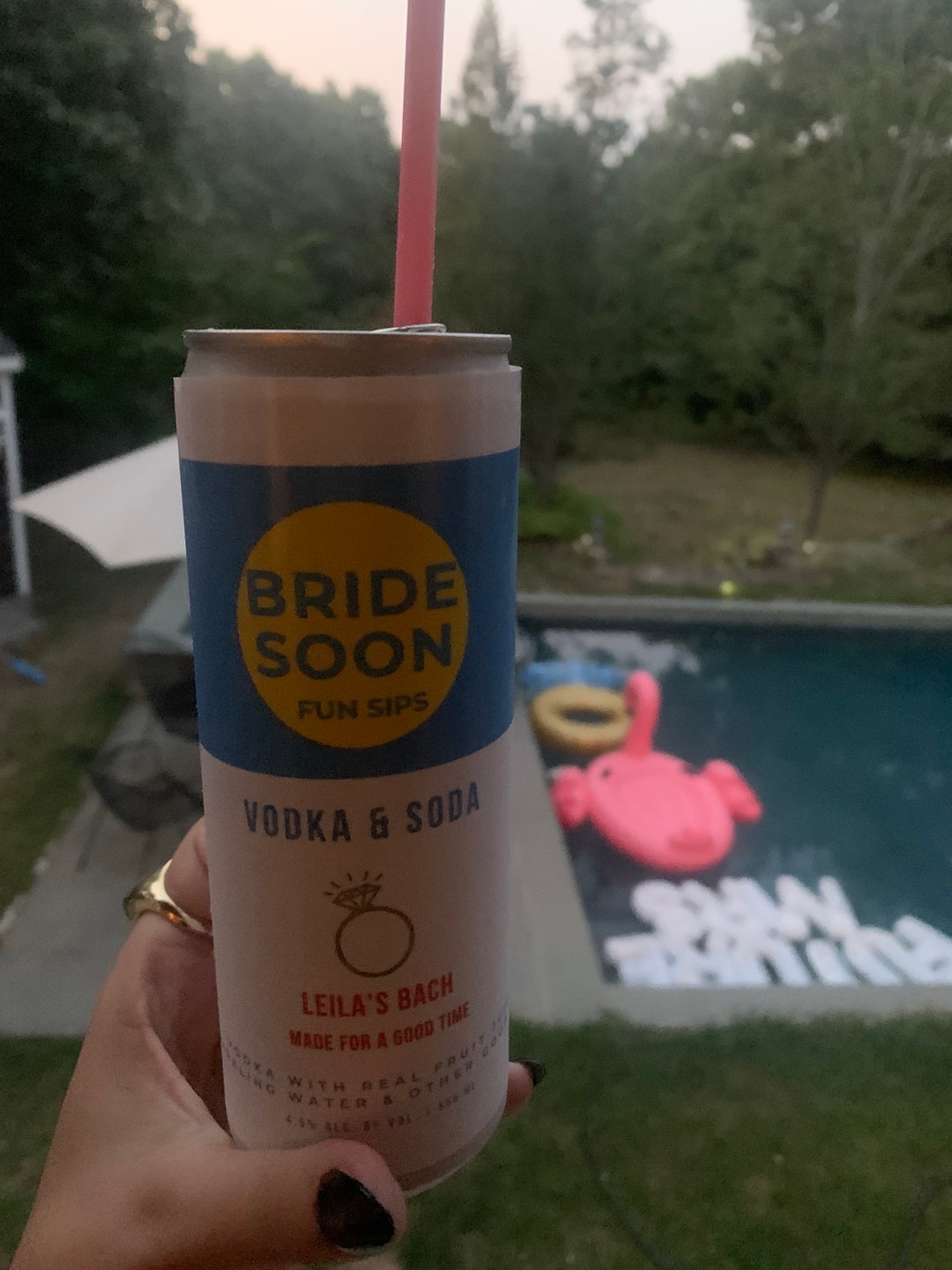 Custom Hard Seltzer Label Etsy