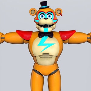 FNAF グラムロック・フレディ　ハーフサイズヘルメット FNAF グラムロック・フレディ ハーフサイズヘルメット