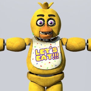 STL file Withered Chica ( FIVE NIGHTS AT FREDDY'S / FNAF