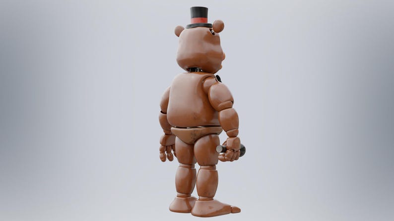 Toy Freddy Fnaf 2 Movie Furry Wearable Armor and Helmet Mask Custom ...