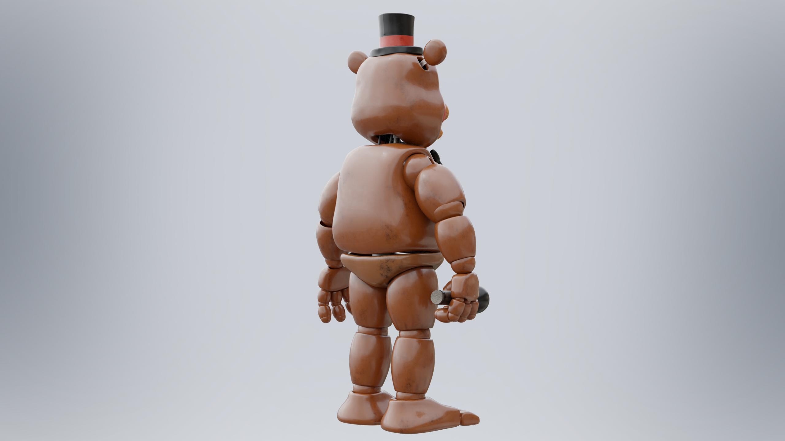 Toy Freddy Fnaf 2 Movie Furry Wearable Armor and Helmet Mask Custom ...