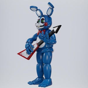 Toy Bonnie Fnaf 2 Movie Furry Wearable Armor and Helmet Mask Custom ...