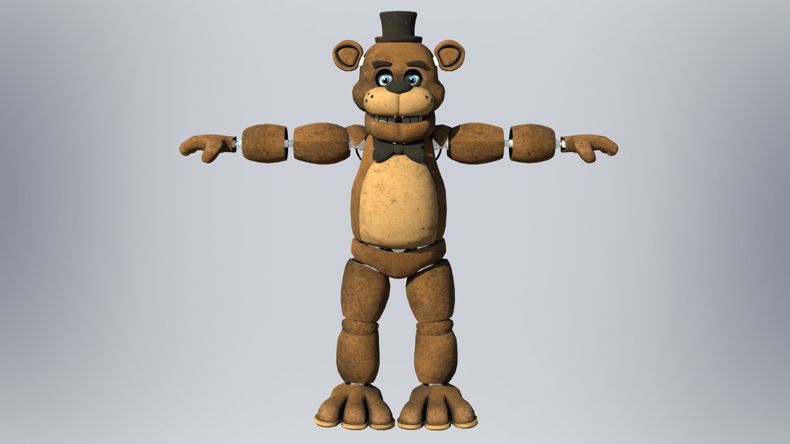 3D file Shadow Freddy papercraft from Five Nights at Freddy's 🌐・Model to  download and 3D print・Cults