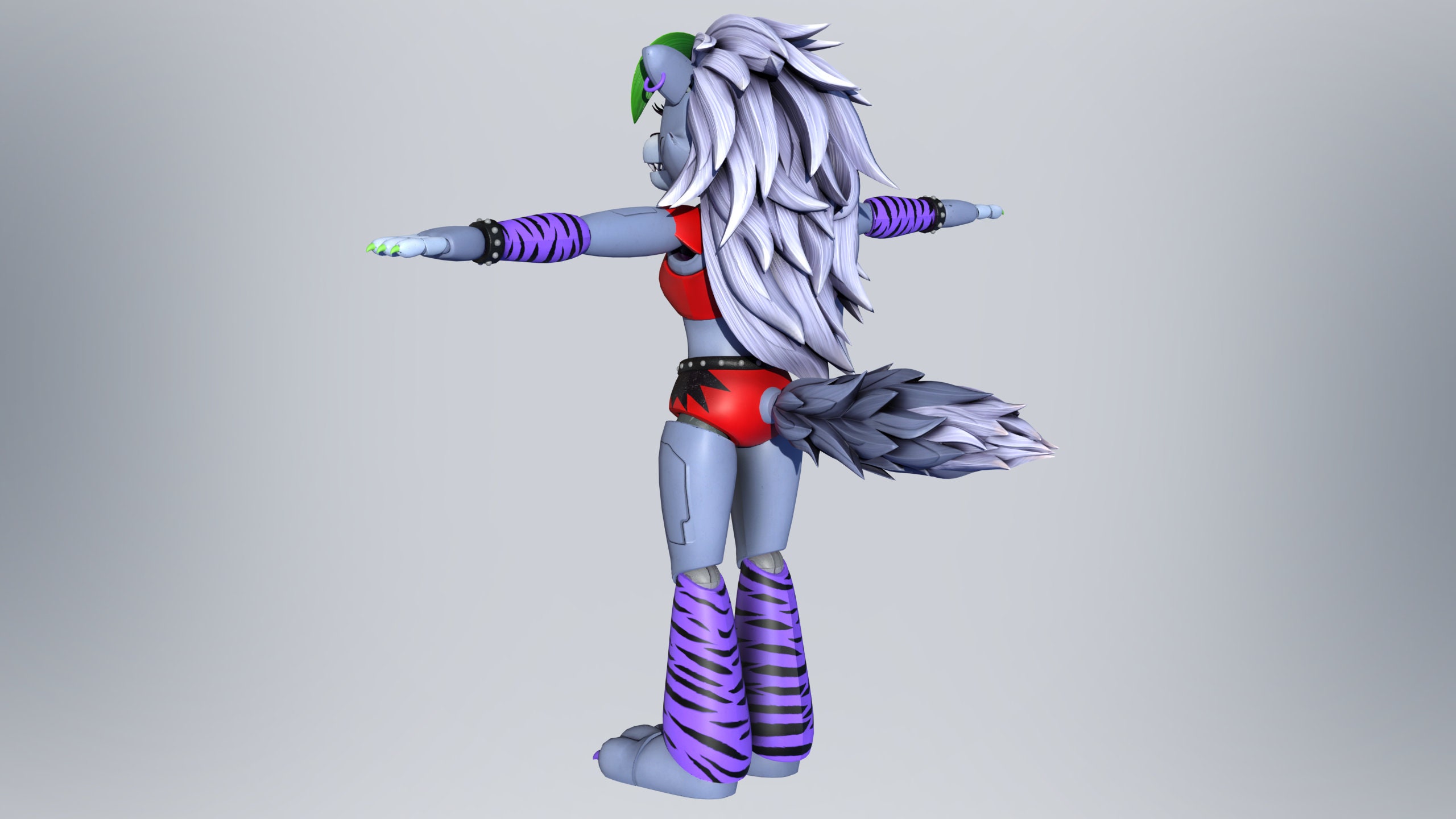 Roxanne Security Break Furry Wearable Armor and Helmet Mask Custom Full ...