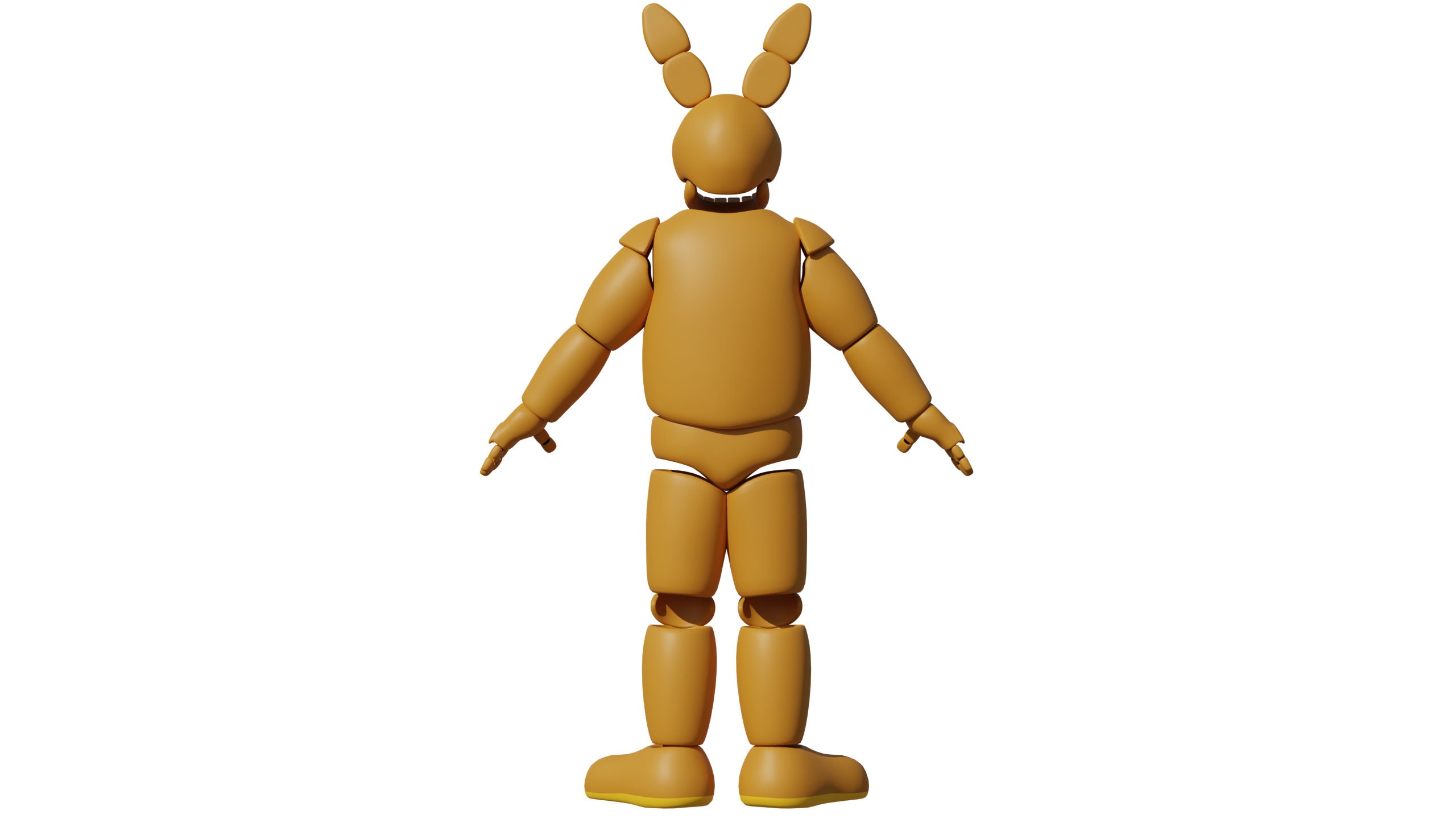 FNAF Spring Bonnie Movie Version Wearable Helmet Mask Template for EVA