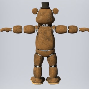 Freddy 1 Furry Wearable Armor and Helmet Mask Custom Full Body Freddy ...