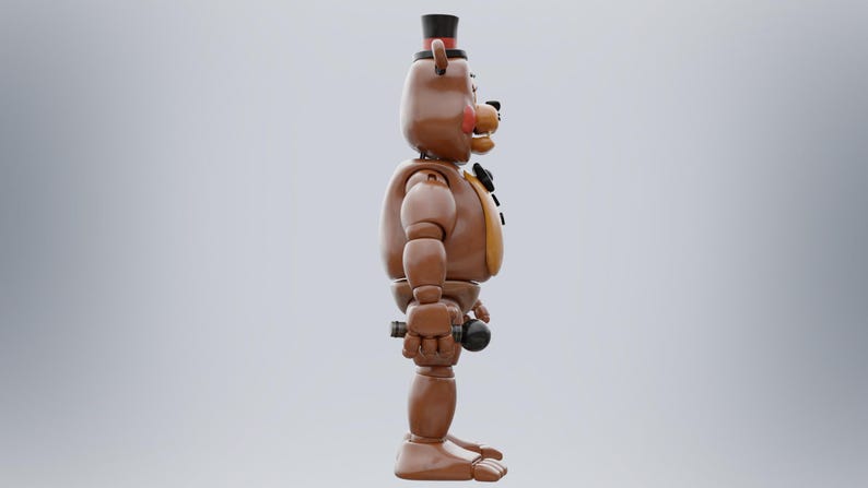 Toy Freddy Fnaf 2 Movie Furry Wearable Helmet Mask Custom Freddy Furry ...