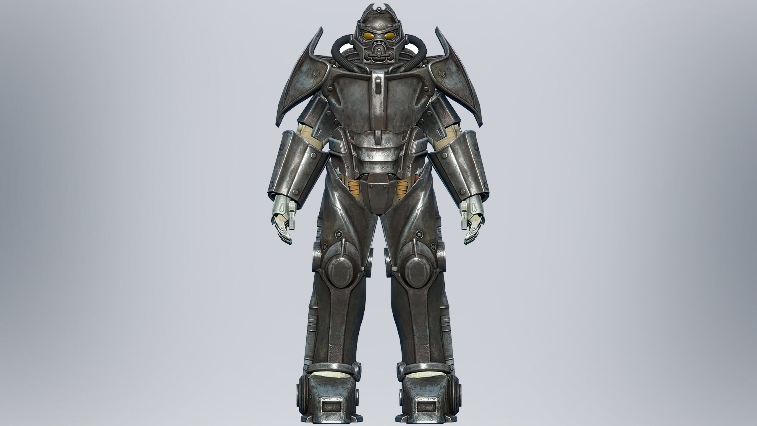 Fallout X-02 Enclave Power Armor Full Body Wearable Armor and Helmet and Jet Pack 3D Model STL Files 3D Model 3d Printable Files