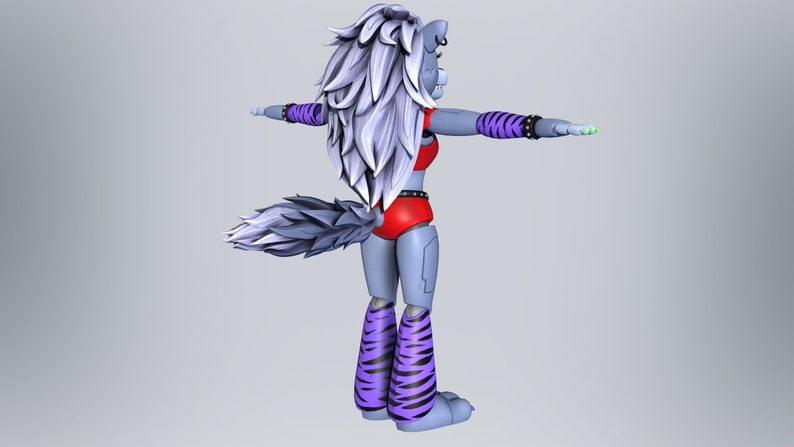 Roxanne Security Break Furry Wearable Armor and Helmet Mask Custom Full ...