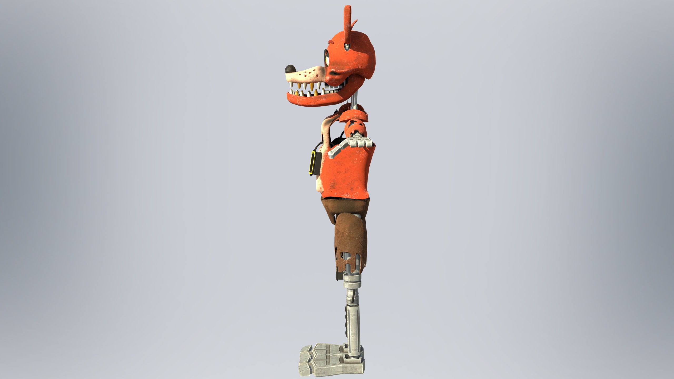 Foxy 1 Furry Wearable Armor and Helmet Mask Custom Full Body Foxy Furry ...
