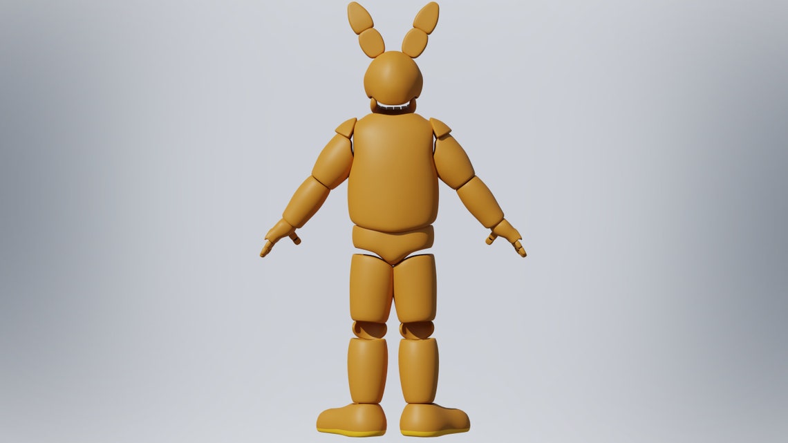 FNAF Spring Bonnie Movie Version Full Body Wearable Armor and Head Fnaf ...