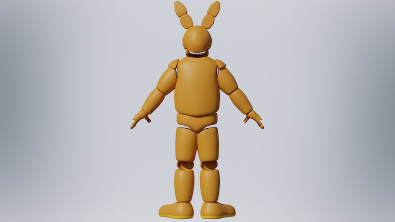 FNAF Spring Bonnie Movie Version Full Body Wearable Armor and Head Fnaf ...
