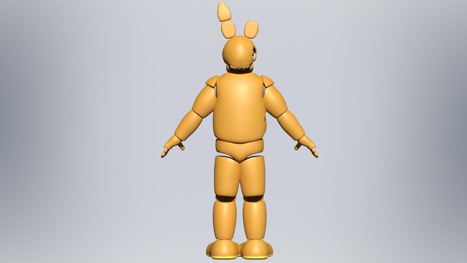 FNAF Spring Bonnie Withered Movie Version Full Body Wearable Armor and ...