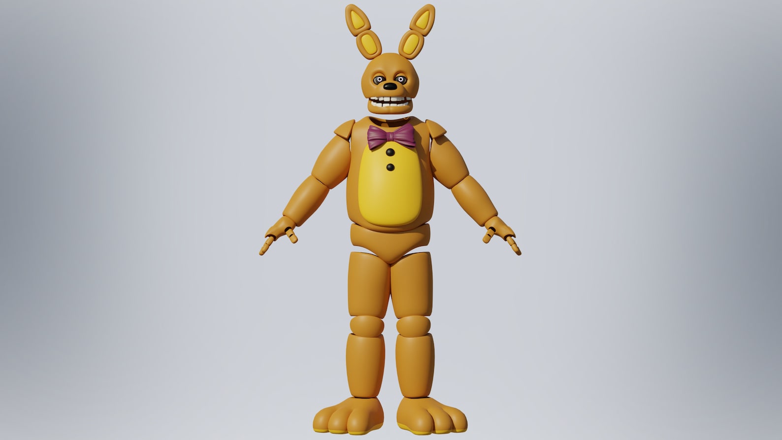 FNAF Spring Bonnie Movie Version Full Body Wearable Armor and Head Fnaf ...