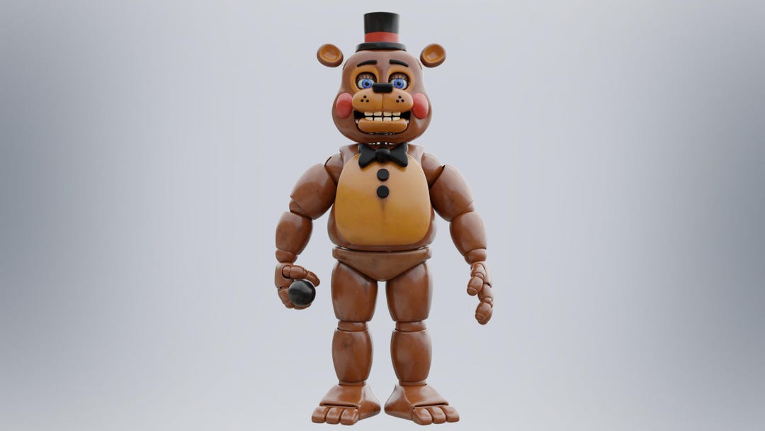 Toy Freddy Fnaf 2 Movie Furry Wearable Armor and Helmet Mask Custom ...