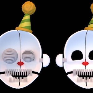 FNAF Ennard Furry Wearable Helmet Mask Head Custom Ennard Furry STL ...