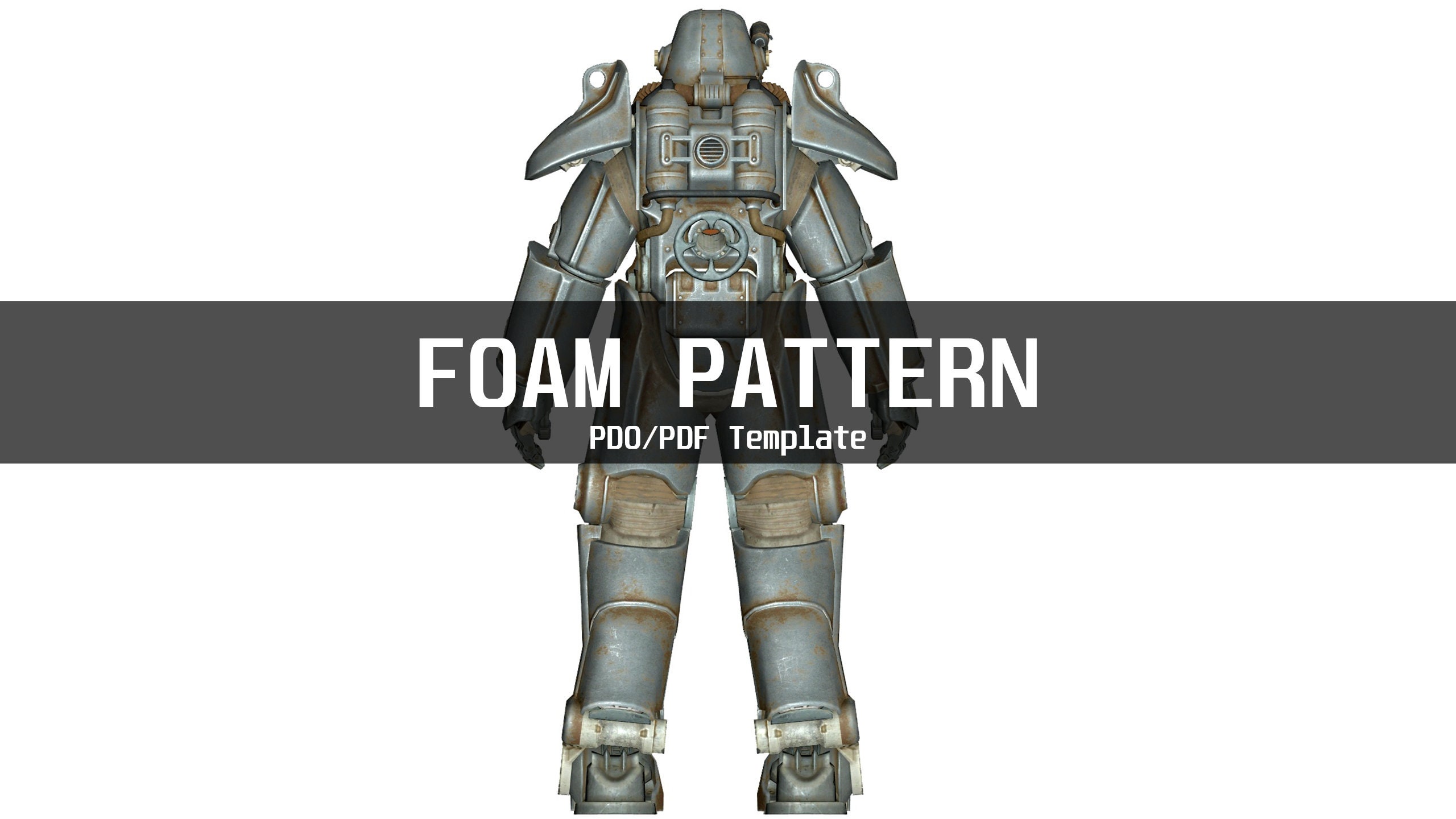 Fallout 4 T-45 Power Armor and Helmet Template for EVA Foam (pdo/pdf ...