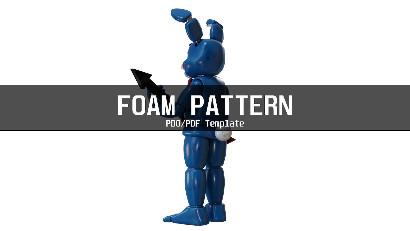 Toy Bonnie Fnaf 2 Movie Furry Wearable Armor and Helmet Mask Template ...