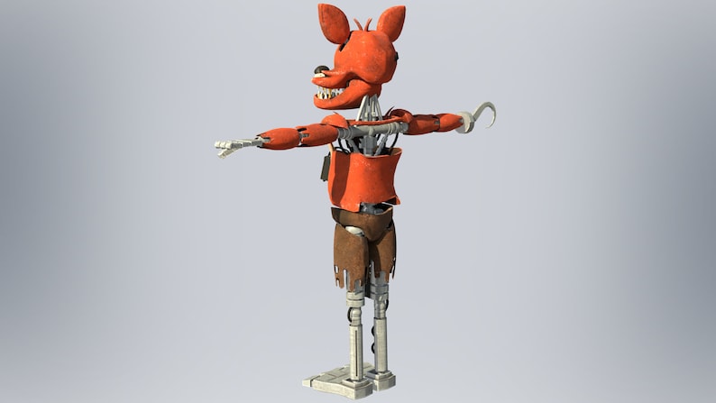Foxy 1 Furry Wearable Armor and Helmet Mask Custom Full Body Foxy Furry ...