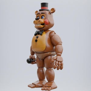 Toy Freddy Fnaf 2 Movie Furry Wearable Armor and Helmet Mask Custom ...