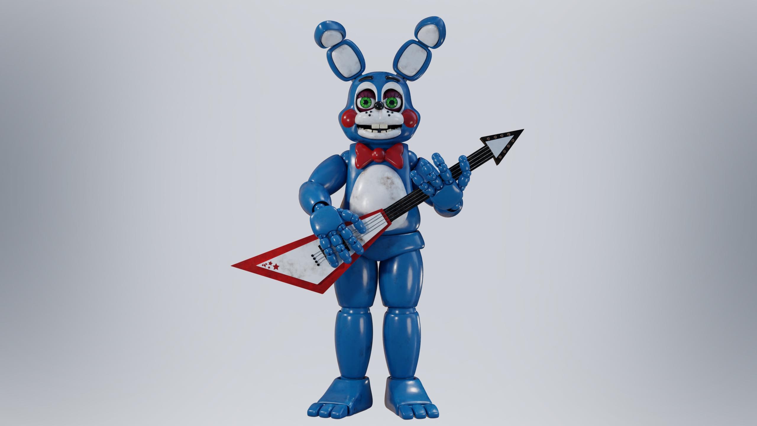Toy Bonnie Fnaf 2 Movie Furry Wearable Armor and Helmet Mask Custom ...