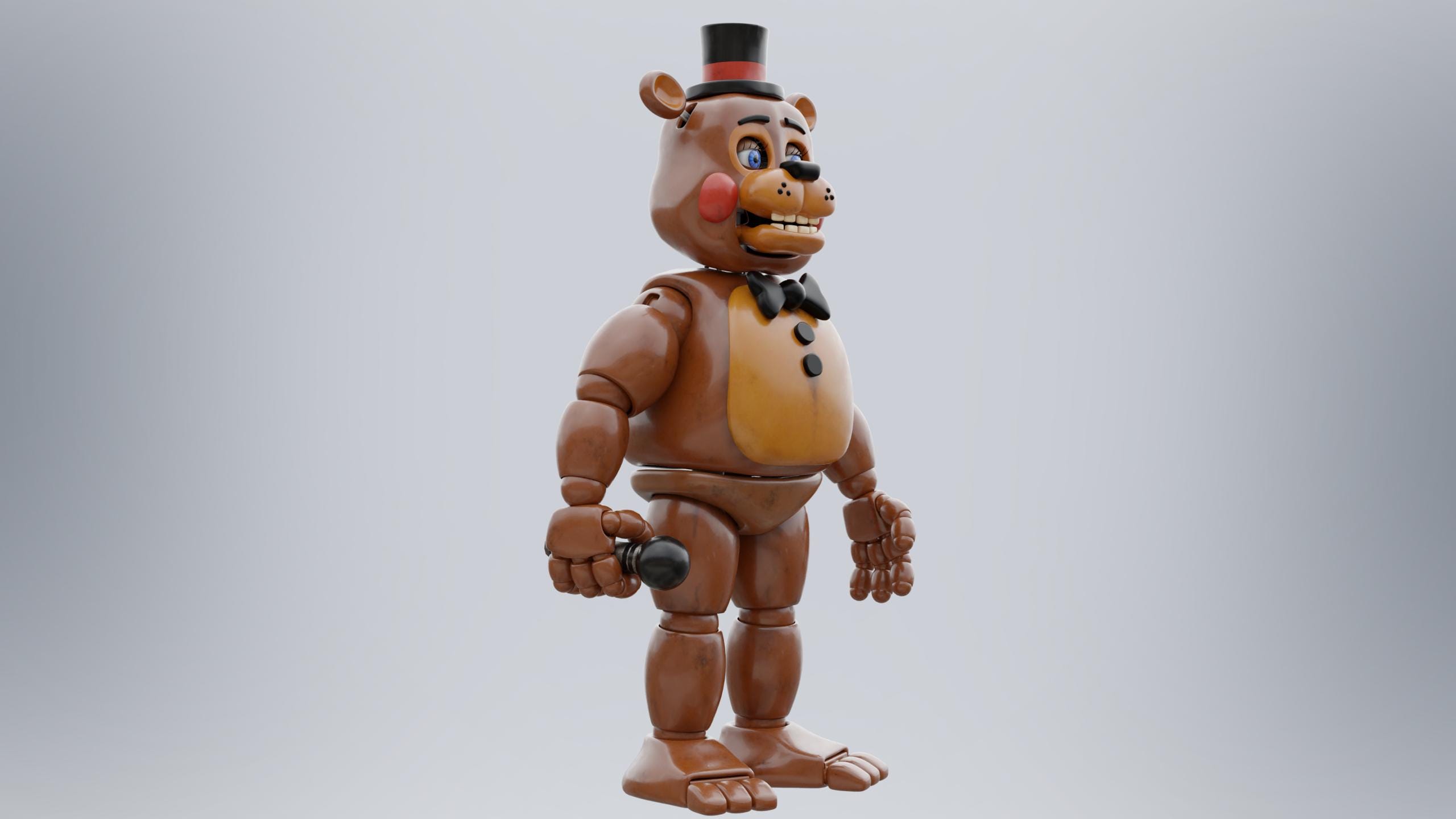 Toy Freddy Fnaf 2 Movie Furry Wearable Armor and Helmet Mask Custom ...