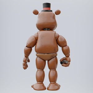 Toy Freddy Fnaf 2 Movie Furry Wearable Armor and Helmet Mask Custom ...