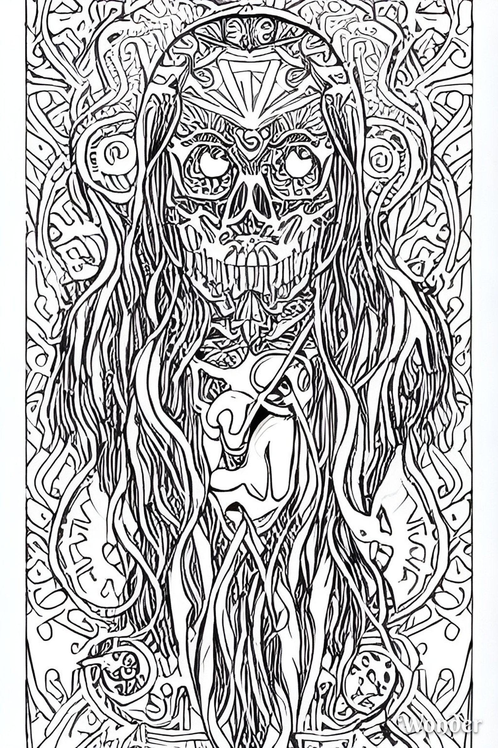 Mythical Coloring Book - Etsy