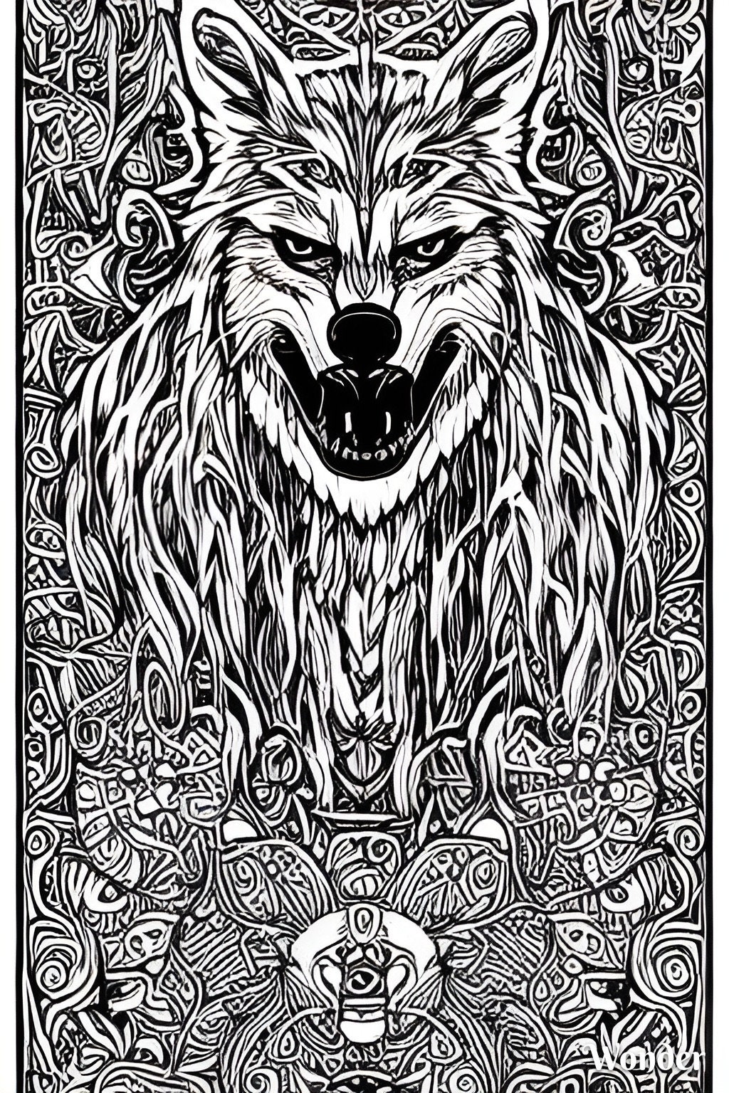 Mythical Coloring Book - Etsy