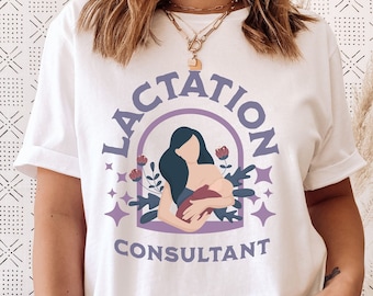 Lactation Specialist Tshirt, Lactation Consultant, Birth Worker Gift, Thank You Gift For Midwife, Nurse Widwife Tshirt, Lactation Counselor