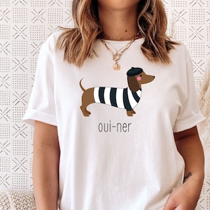 French Wiener Dog Tee, Fur Parent Shirt, Dog Mama Tshirt, Dog Dad Gift, Funny Dog Shirt, Wiener Dog Shirt, Dog Mom Crewneck, Dachshund Mom